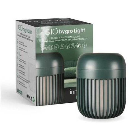 InnoGIO GioHygro Light Nawilżacz Powietrza z Lampką Zielony