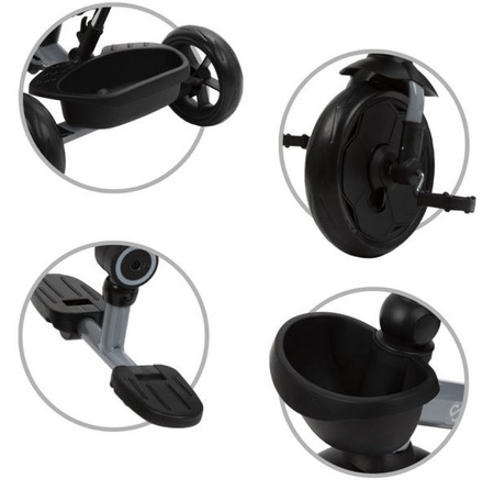 Kidwell Axel Rowerek Trójkołowy Titanium Grey