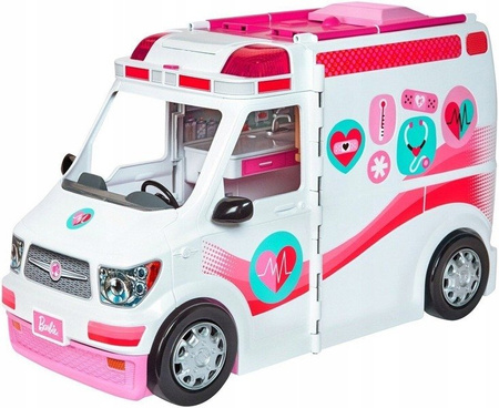 Mattel Barbie Mobilna Karetka ze Światłem i Dźwiękiem FRM19