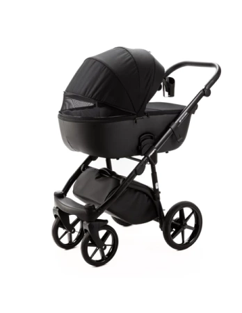 Adamex Nola Standard Wózek Głęboko-Spacerowy Czarny PS-37-LUX