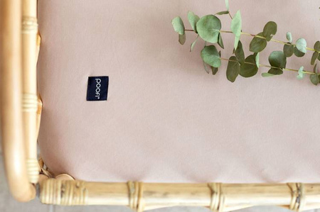 Poofi Prześcieradło Organic&Color 60x120 Nugat PF 638