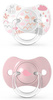 Suavinex SX Pro Smoczek Fizjologiczny Silikonowy 0-6m 2szt Różowy