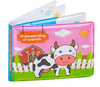 Bocioland Miękka Książeczka Edukacyjna z Piszczkiem Krówka BL010