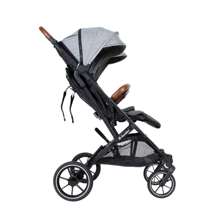 X-Lander X-Double Wózek Spacerowy Bliźniaczy Double Black