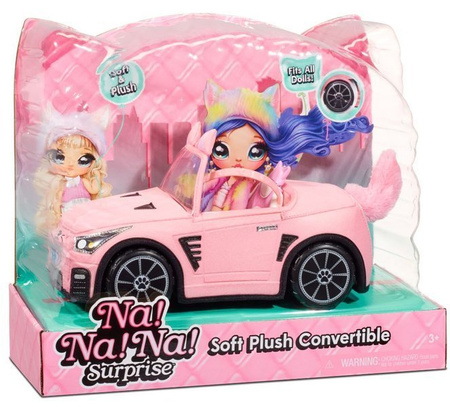 Na! Na! Na! Surprise Soft Plush Miękkie Auto Samochód Dla Lalek