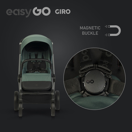 EasyGo Giro Wózek Głęboko-Spacerowy Sage Green