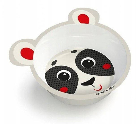 Canpol Babies Melamina Miseczka Antypoślizgowa Z Uszami Hello Little 490ml 4/520_bei Beżowy