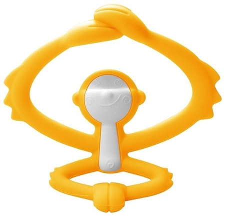 Mombella Gryzak Zabawka Małpka Yellow