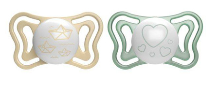 Chicco PhysioForma Light Smoczek Silikonowy 16-36m 2szt. Lumi