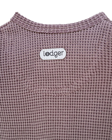 Lodger dwuczęściowa piżamka bawełniana wrzosowa Ciumbelle Rose r. 86