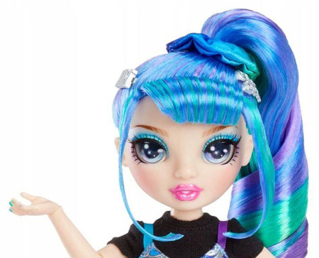 Rainbow High Junior Lalka Niebiesko-Zielona Holly De'Vious