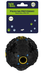 Trik&Roll Piłka na Przysmaki 9cm Czarna