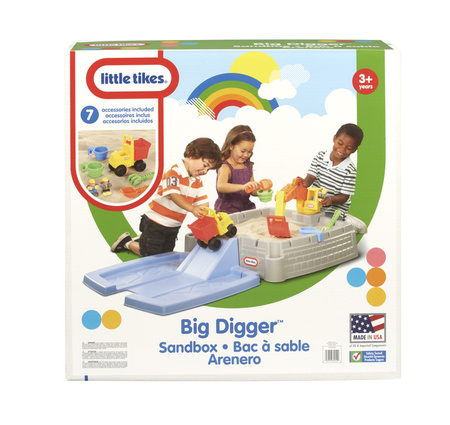 Little Tikes Piaskownica z Przykryciem Wielki Plac Budowy