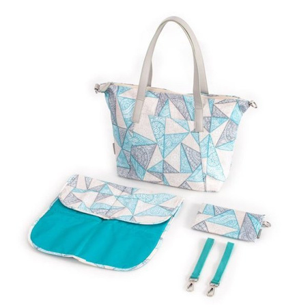 Canpol Babies Torba Do Wózka 78/502 Beżowo-Turkusowa