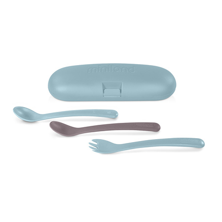 Miniland Zestaw Sztućców Ergonomicznych - Morski