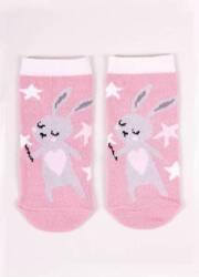 Yoclub! Skarpety Wzorzyste Dziewczęce 0-3 m