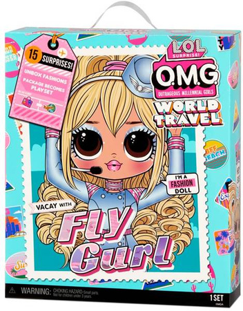 L.O.L. Surprise Lalka OMG Travel Doll - Fly Gurl Fly Gurl