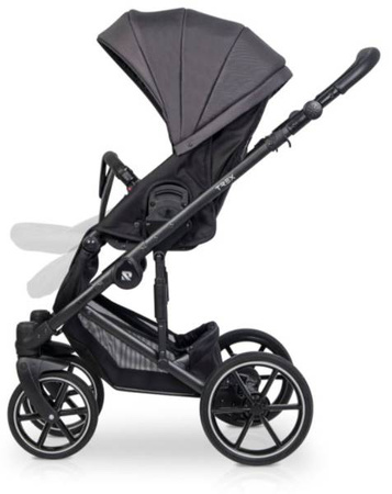 Riko Trex Wózek Głęboko-Spacerowy 2w1 Anthracite