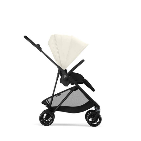 Cybex Melio Carbon Wózek Głęboko-Spacerowy Canvas White