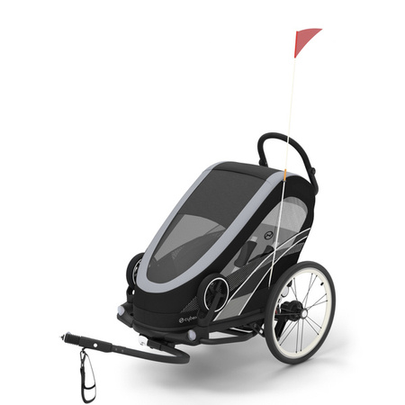 Cybex Zeno Bike Przyczepka Rowerowa All Black