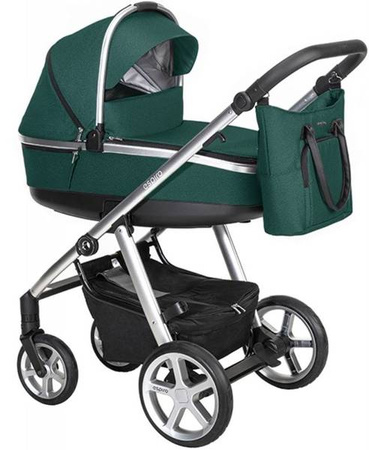 Espiro Next Up Wózek Głęboko-Spacerowy 2w1 Multicolor 505 Turquoise Coast