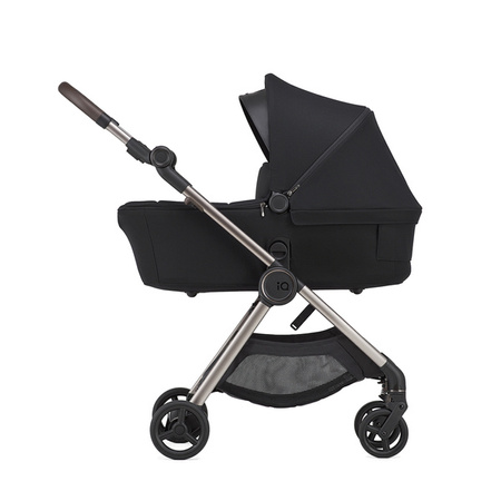 Anex IQ Premium New Transfarmation Wózek Głęboko-Spacerowy Smoky + Cybex Aton B2 i-Size Fotelik Samochodowy 0-13kg + Baza One Volcano Black