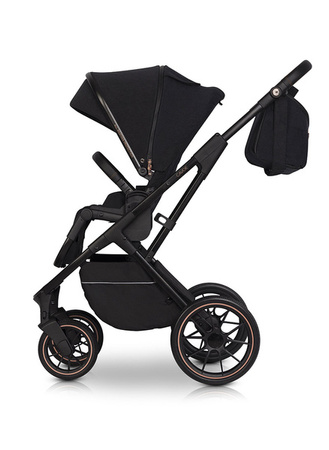 Cavoe Axo Style Wózek Głęboko-Spacerowy 2w1 + Adaptery Meteorite