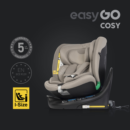 Easy Go Cosy Fotelik Samochodowy 0-36 kg Taupe
