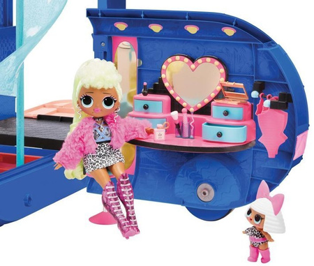 L.O.L Surprise 4w1 Glamper Modowy Kamper Zjeżdżalnia Camper