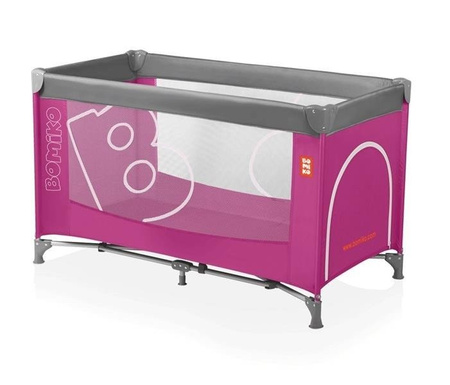Bomiko Basic Łóżeczko Turystyczne Różowy