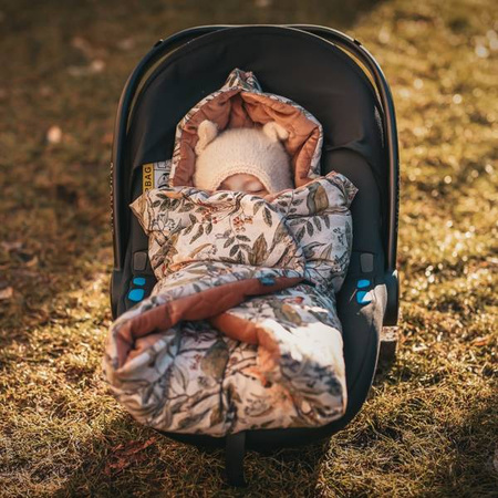 Makaszka Kocyk Do Fotelika Sage Green