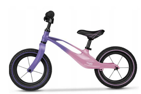 Lionelo Rowerek Biegowy Bart Air Pink Violet