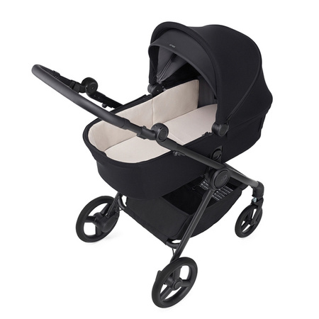 Anex IQ Basic New Transfarmation Wózek Głęboko-Spacerowy Nyx + Cybex Aton B2 i-Size Fotelik Samochodowy 0-13kg + Baza One Volcano Black