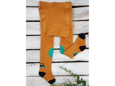 Yoclub! Rajstopy Do Raczkowania Brązowe 80-86