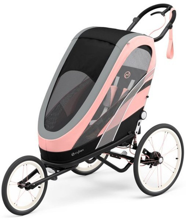 Cybex Zeno Siedzisko Przyczepki Do Biegania Do Roweru Cybex Sports Silver Pink