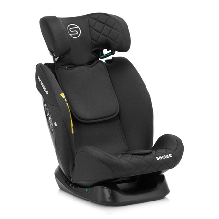Sesttino SecurePro Fotelik Samochodowy Black 0-36 kg