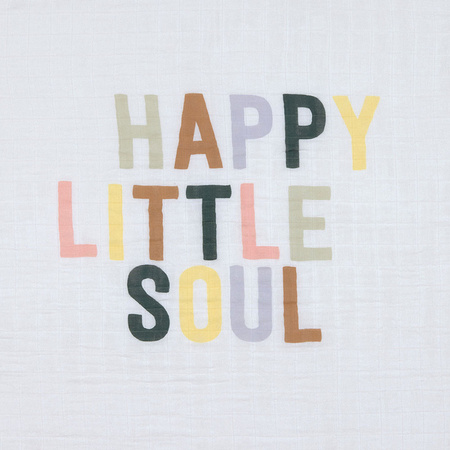 Lassig Bambusowa pieluszka otulacz Zestaw 3 szt. 80x80cm Happy Fruits lemon