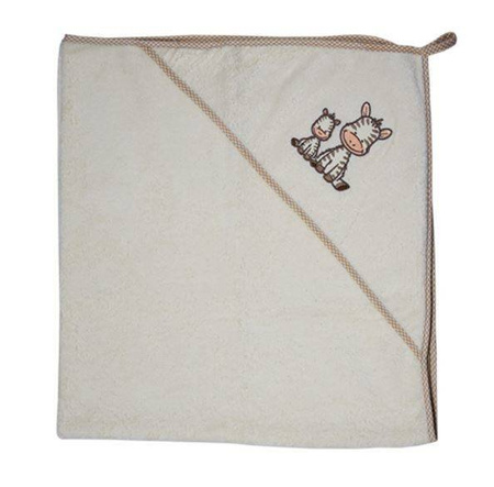 Okrycie Kąpielowe "Zebra" Ok-06 Ecru