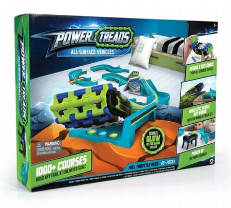 WowWee Power Treads Pojazd Gąsienicowy i Tor Zestaw