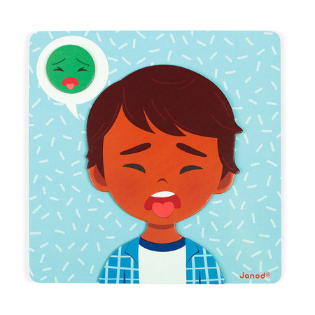 Janod Magnetyczna układanka Emocje