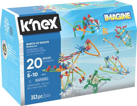 KNEX, Zestaw konstrukcyjny 20 modeli