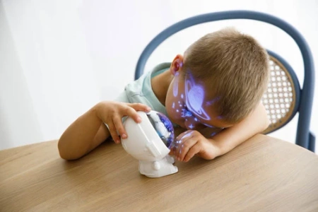 InnoGIO GioStar Astronaut Projektor z Pozytywką Dla Dzieci Astronauta