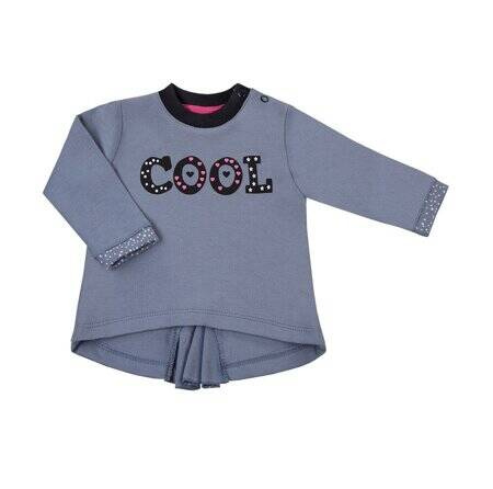 Eevi Bluzka Dziewczęca Power Baw Rozmiar 80 Szara