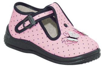 Zetpol Kapcie Dziewczęce Daria Różowe Rozmiar 25