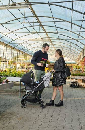 Chicco We Wózek Spacerowy Black