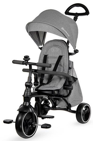 Kinderkraft Jazz Rowerek Trójkołowy Grey Melange