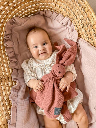 Makaszka Króliczek Doudou Powder Pink