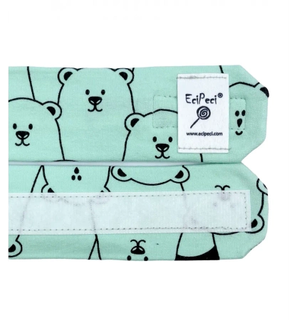 EciPeci Słuchawki Wygłuszające Panda Mięta