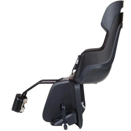 Bobike Go 1P Fotelik Rowerowy do Ramy Urban Black