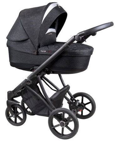 Coletto Craft Wózek Głęboko-Spacerowy 2w1 C-03 Czarna Rama